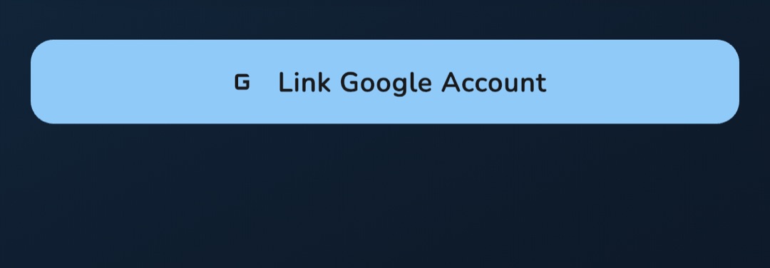 The "Link Google Account" button under the provider cards